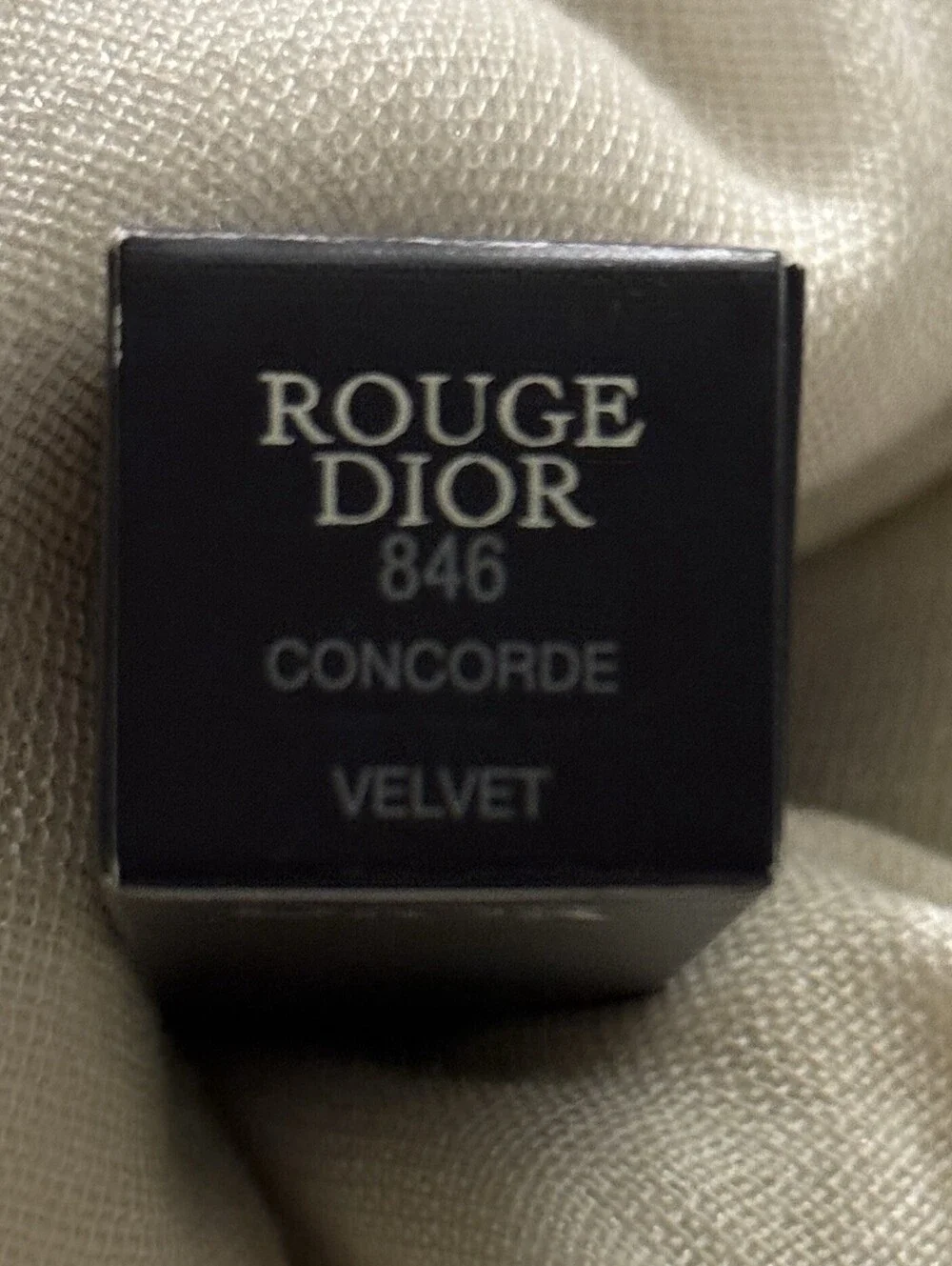 Dior Rouge Dior Lipstick 846 Concorde Velvet 3.5g 0.12oz Boxed